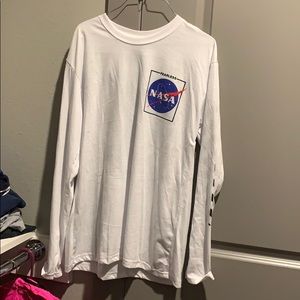 NASA long sleeve. Thin.